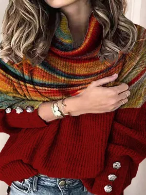 A Turtleneck Pullover