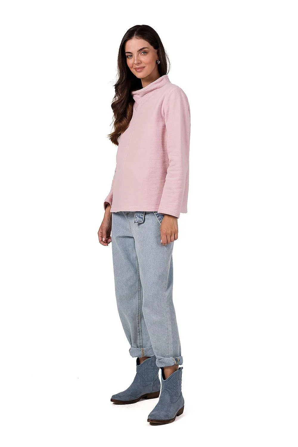 BeWear womens turtleneck sweatshirt