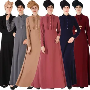 Classic Elegant Robe for Muslim Women in Stylish Colors