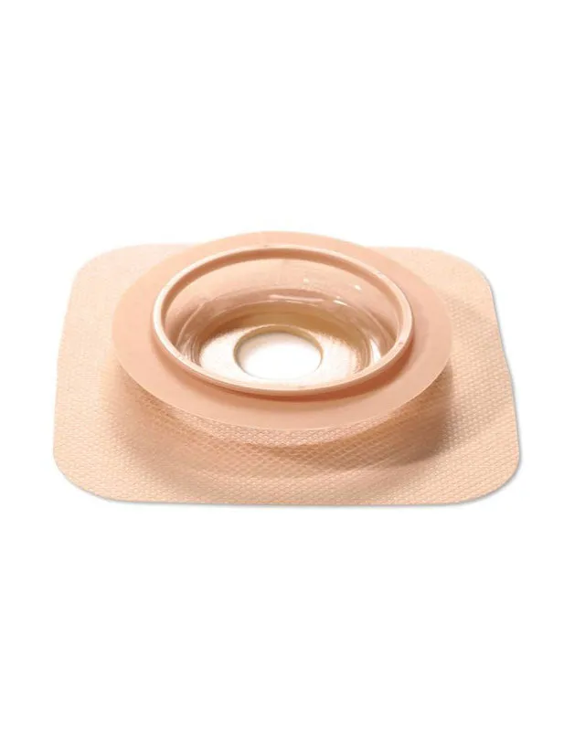 Convatec Natura Durahesive Moldable Skin Barrier with Accordian Flange - 10 per box, 33MM - 45MM (1 1/4" - 1 3/4"), BLUE - WITH TAPE / TAN
