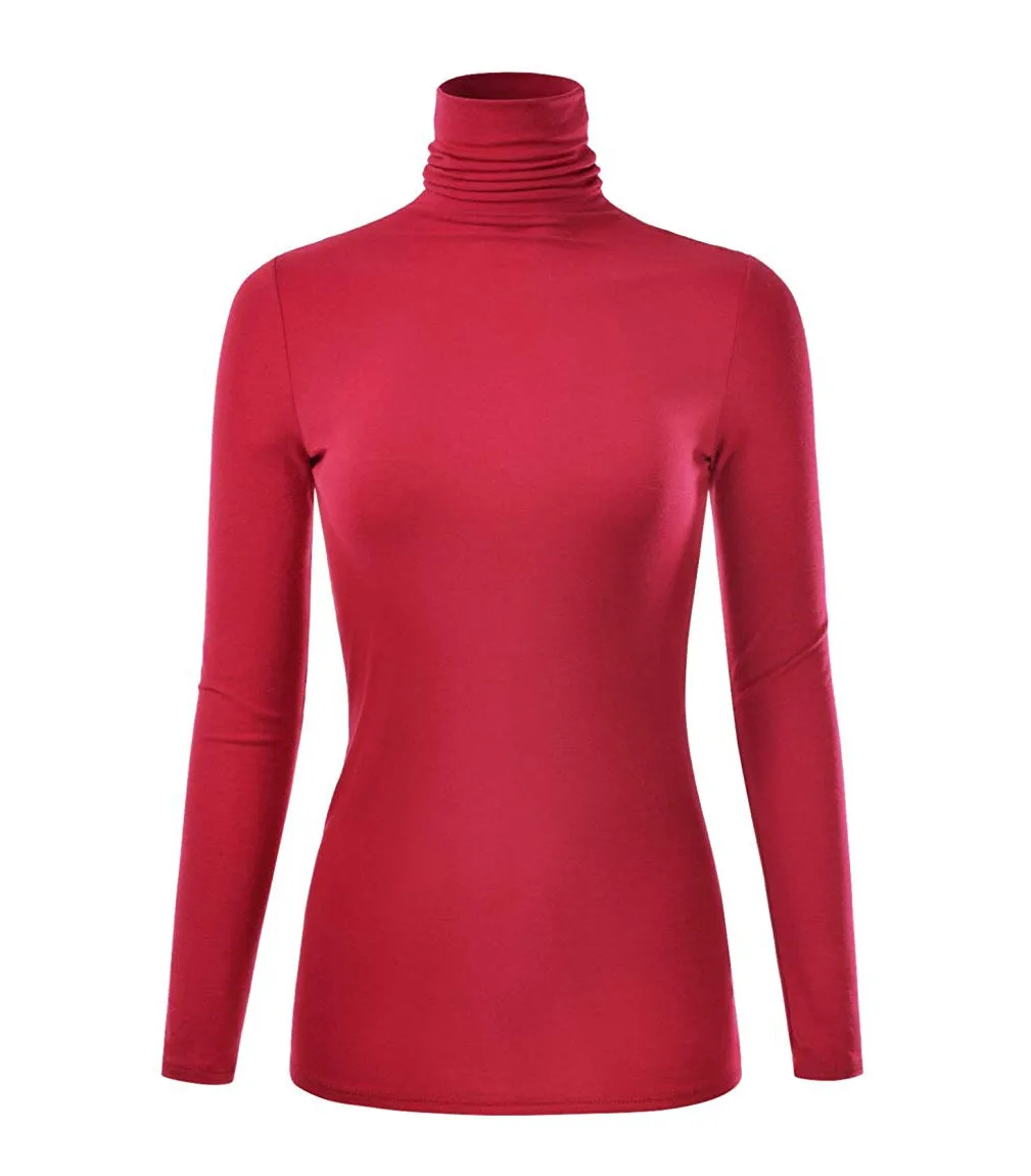 Cozy Up Pretty- Turtleneck Blouse (Ships in 3 days)