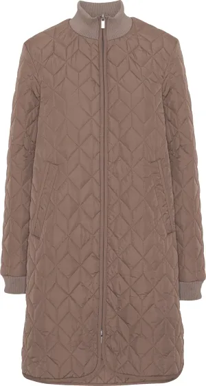 Ilse Jacobsen Women&#x27;s Quilt Coat Old Lavender | Buy Ilse Jacobsen Women&#x27;s Quilt Coat Old Lavender here | Outnorth
