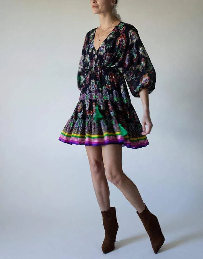 Midnight Holli Print Dress