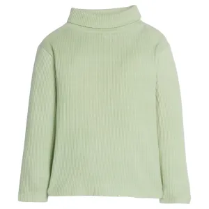 Ribbed Turtleneck | Pistachio