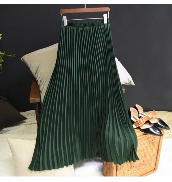Vintage Pleated Skirt