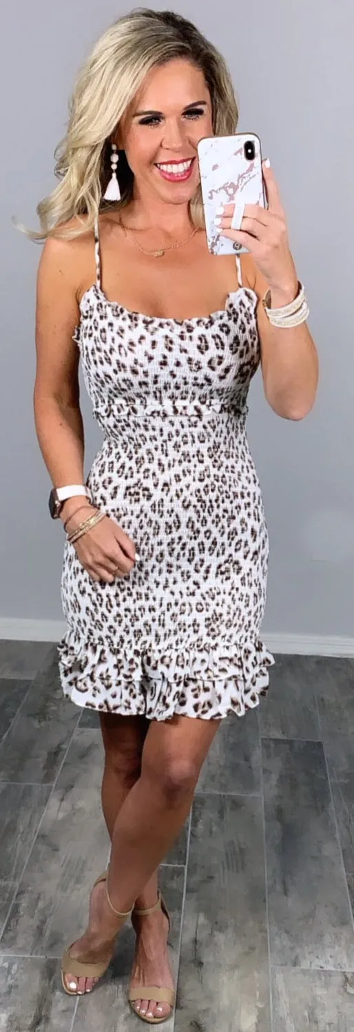 You Complete Me Leopard Dress