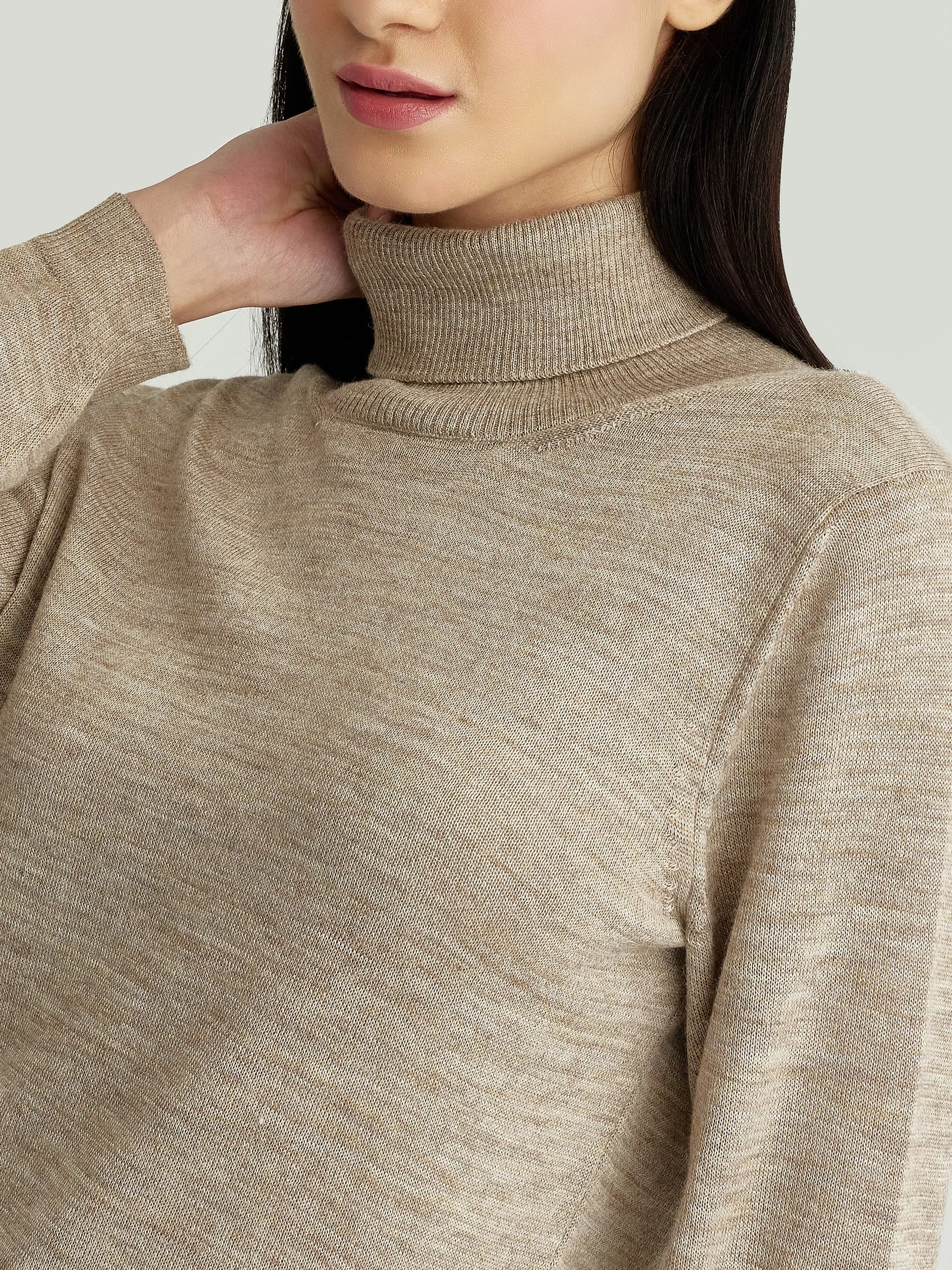 Ysola Sweater Baby Alpaca Color Beige
